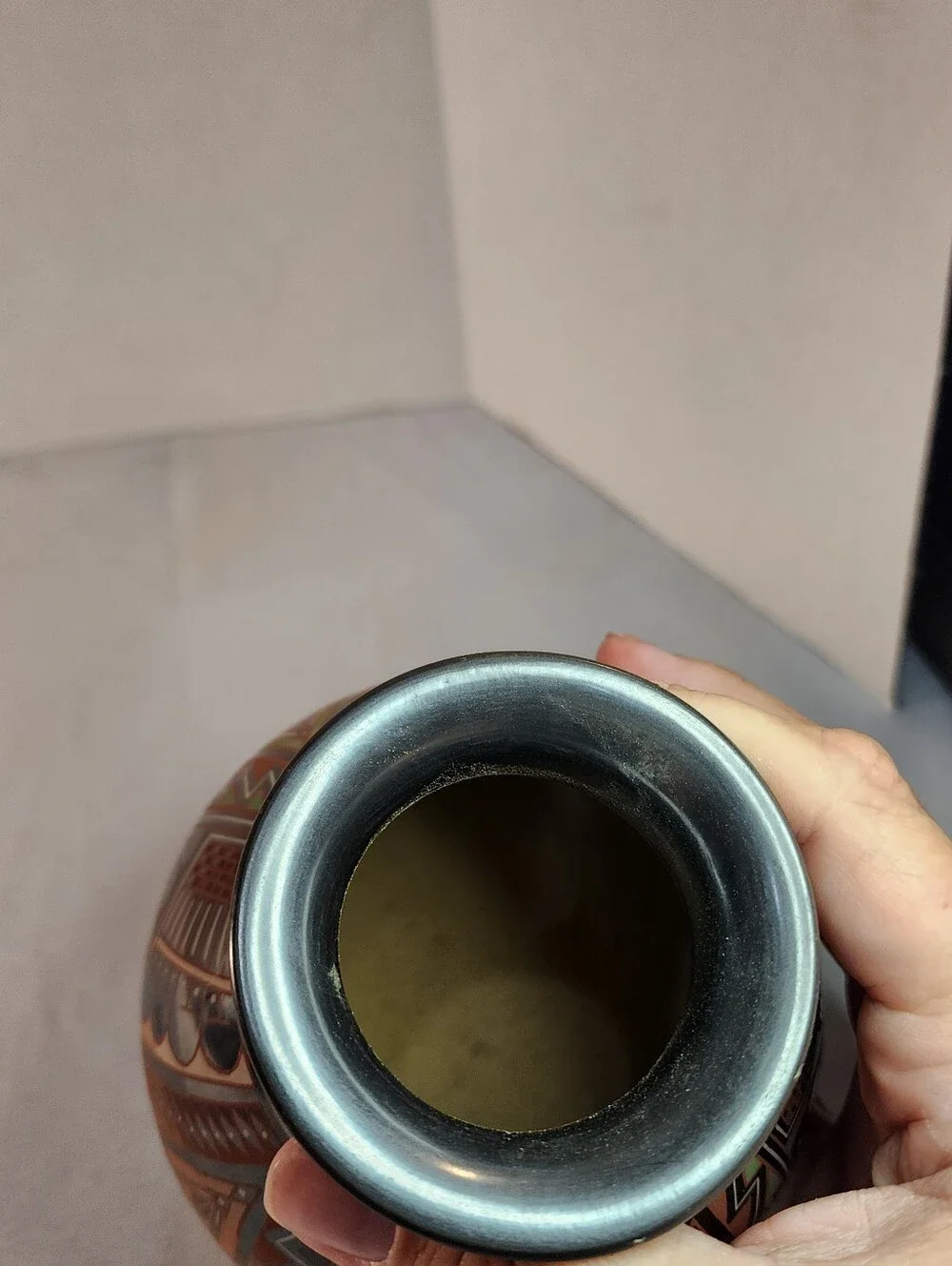 Handcrafted Olla, Mata Ortiz Pottery by Naty Ortega and Cesar Nunez